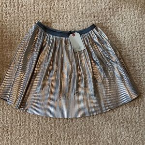 NWT Metallic skirt from Zara! Size 13/14